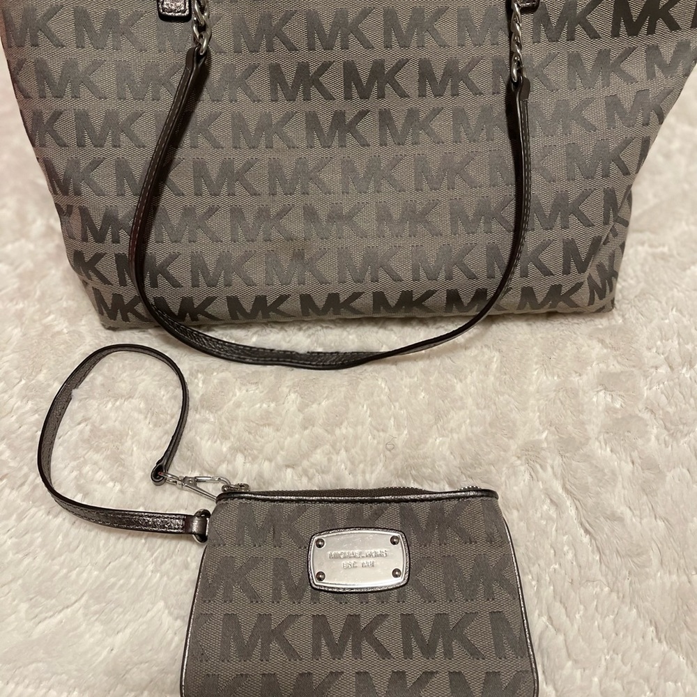 Michael Kors purse and wallet